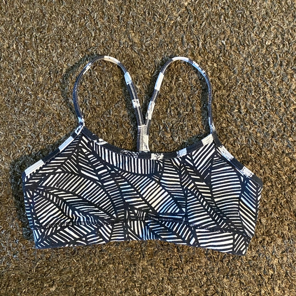 Lululemon Leaf Print Top